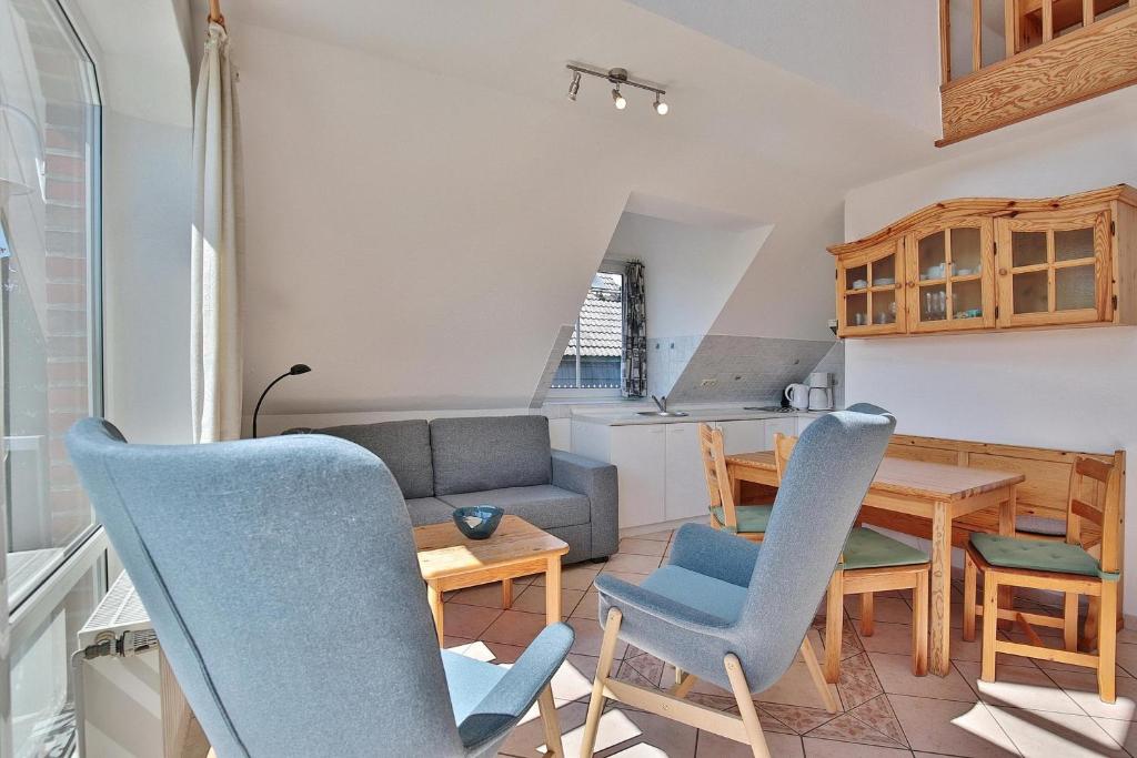 Posezení v ubytování Gorch-Fock-Straße 16 Gorch-Fock-Str 16 Appartement 8