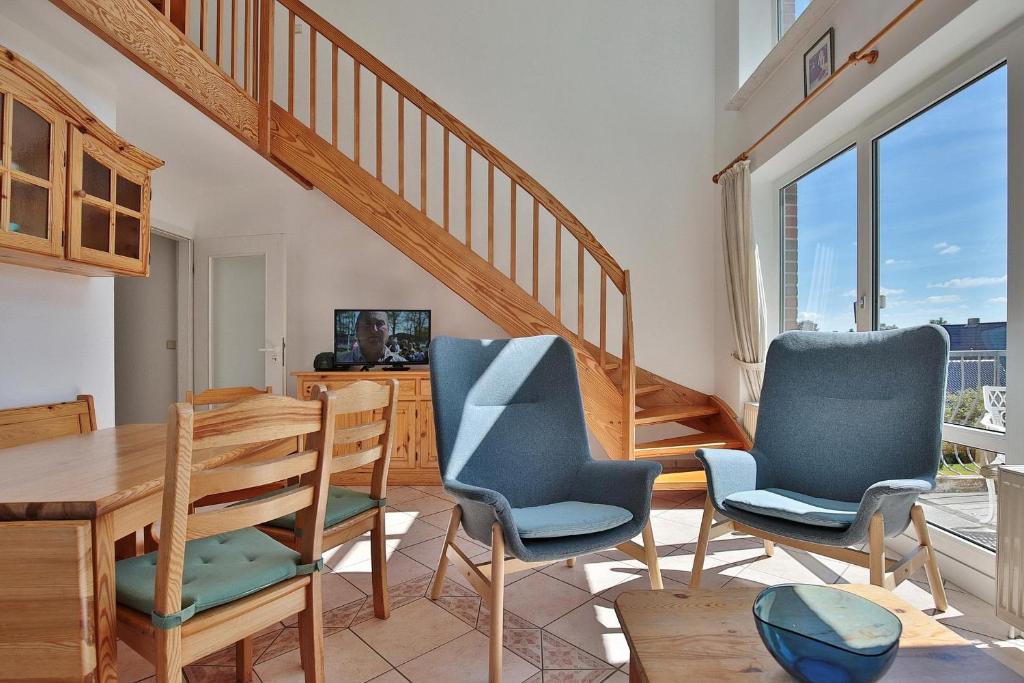 Posezení v ubytování Gorch-Fock-Straße 16 Gorch-Fock-Str 16 Appartement 8
