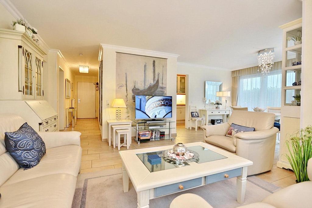 Khu vực ghế ngồi tại Villa Seestern Villa Seestern Appartement 3