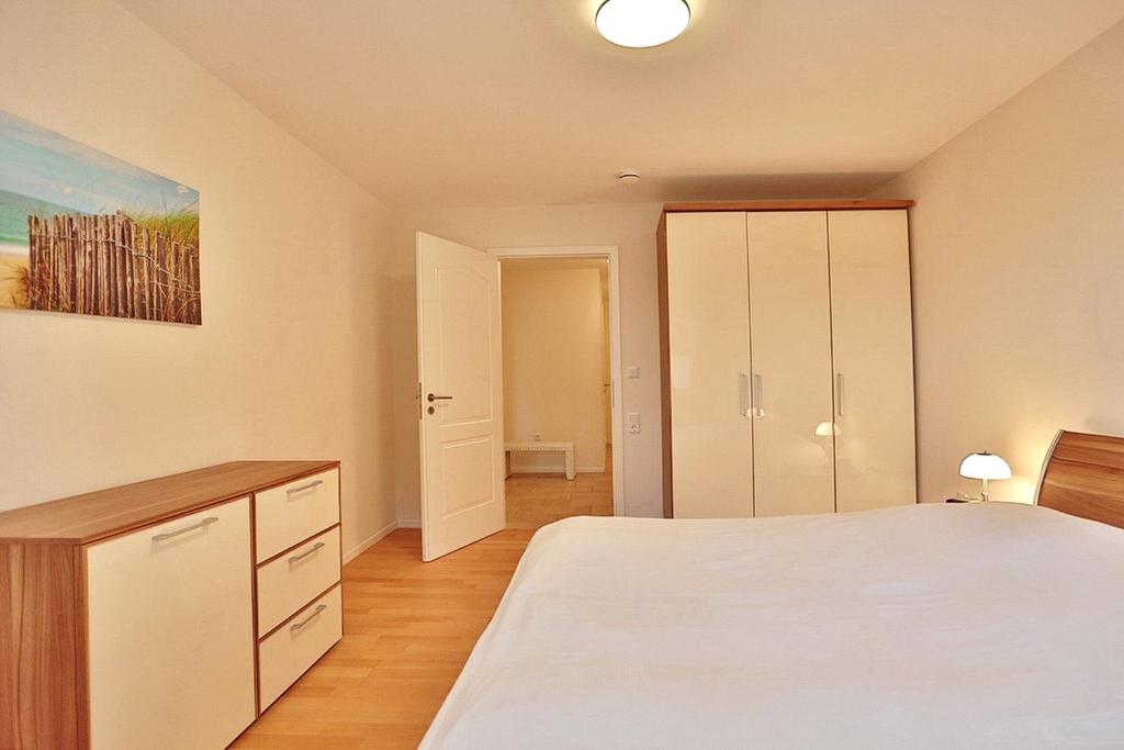 Postel nebo postele na pokoji v ubytování Villa Mér Baltique Villa Mér Baltique Appartement 20