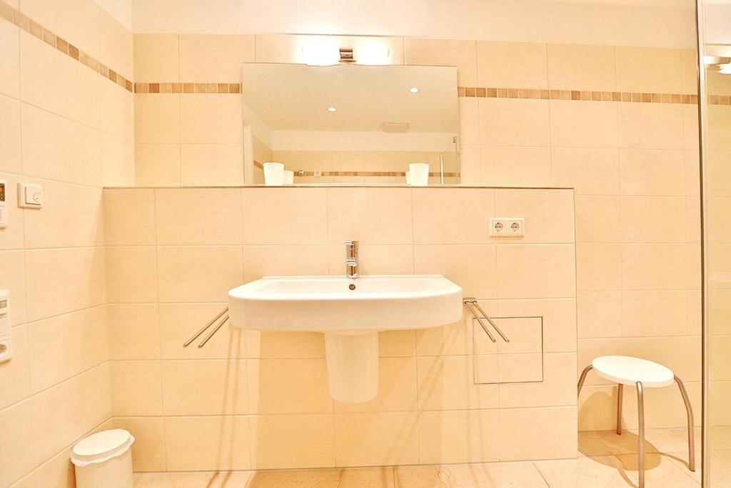 Koupelna v ubytování Villa Mér Baltique Villa Mér Baltique Appartement 20
