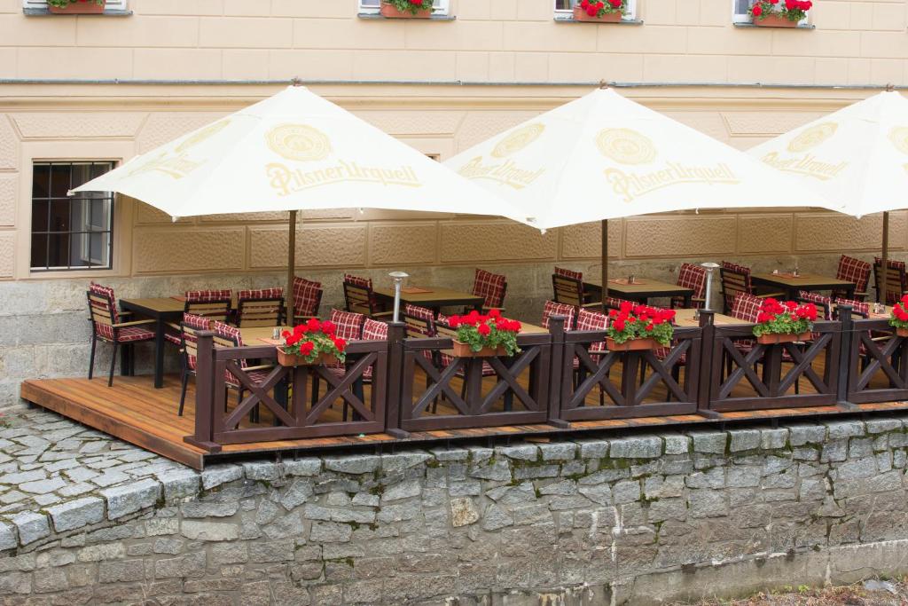 Restaurace v ubytování Hotel Dvorak Cesky Krumlov