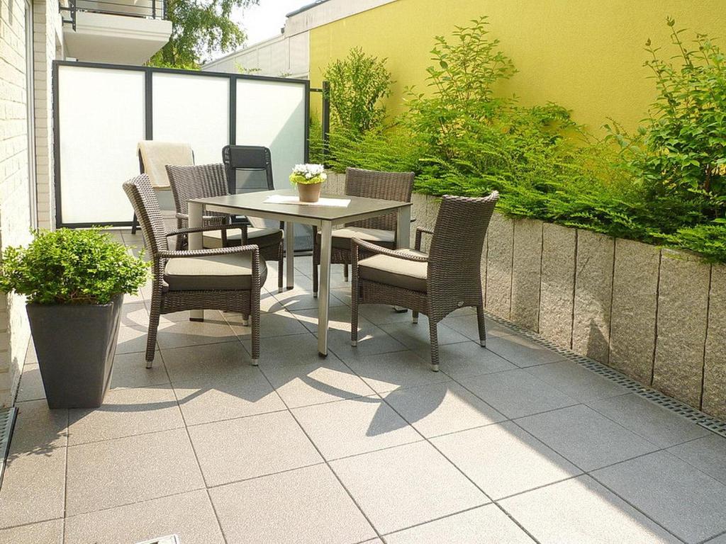 Balkón nebo terasa v ubytování Parkresidenz Bergstraße 52 Parkresidenz Bergstraße 52 Appartement 2