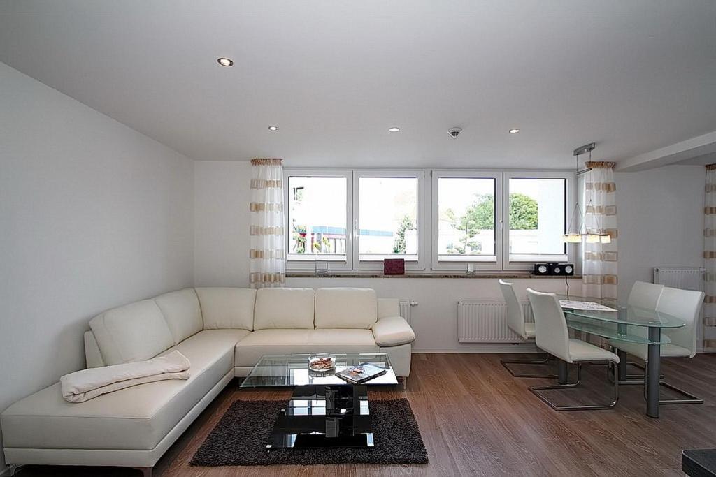 Posezení v ubytování Residenz am Timmendorfer Platz Residenz am Timmendorfer Platz Appartement 1