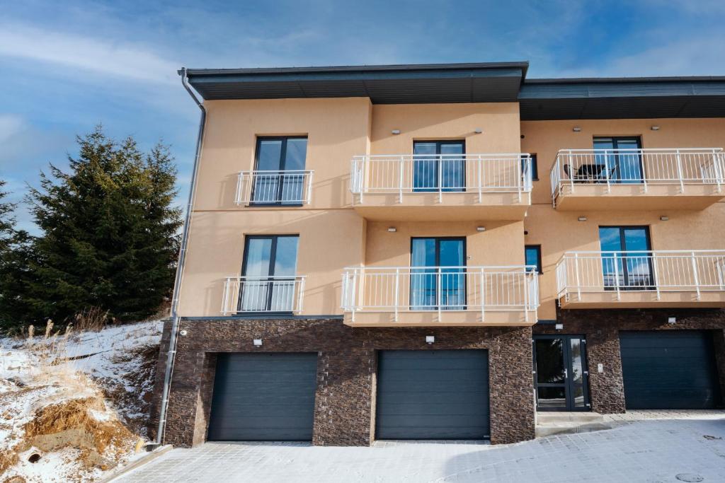 Budova, kde se apartmán nachází