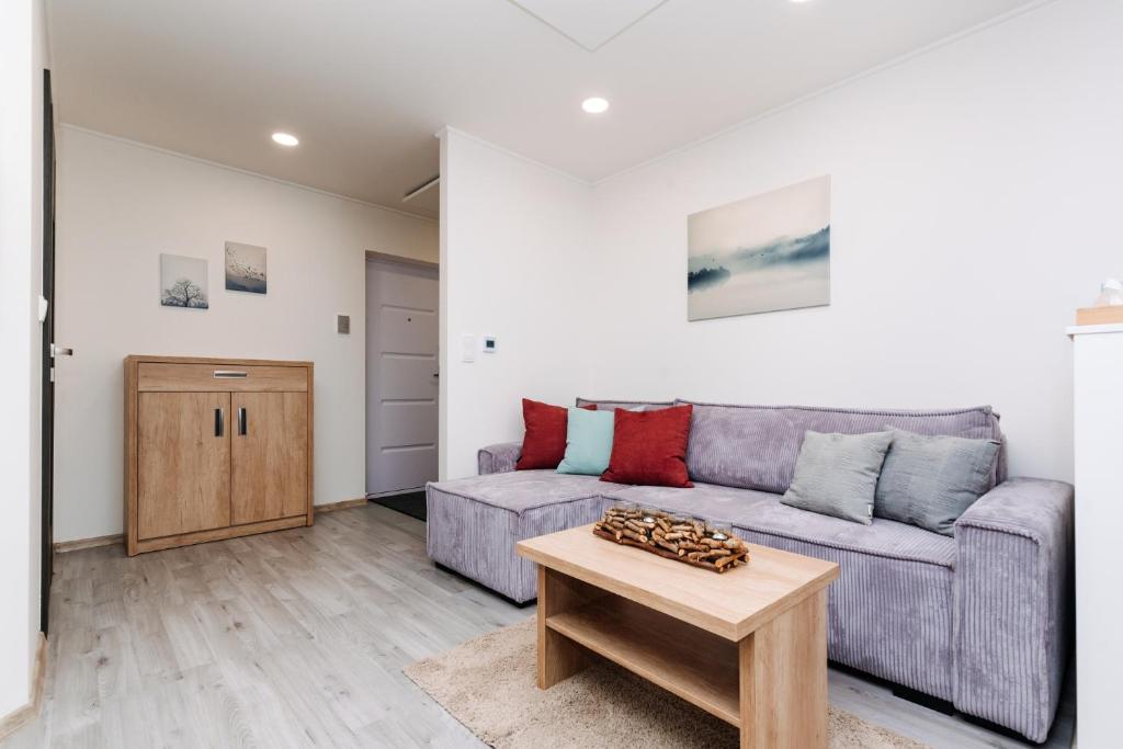 Posezení v ubytování Apartment Hugo Klínovec