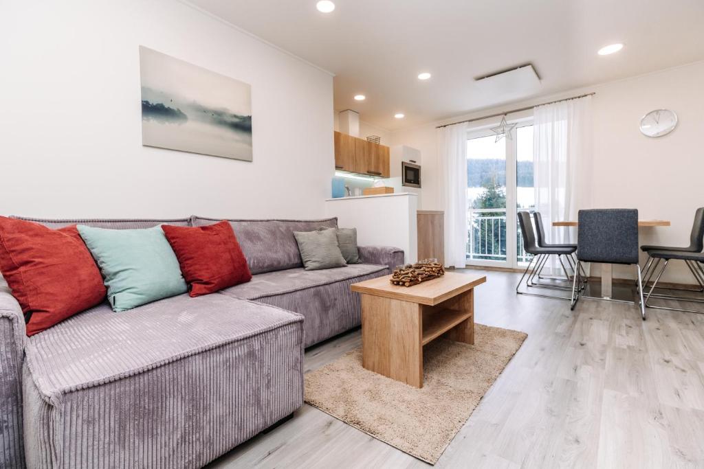 Posezení v ubytování Apartment Hugo Klínovec