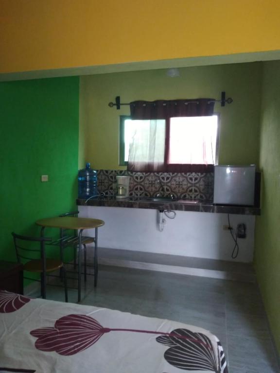 Kuchyň nebo kuchyňský kout v ubytování Casa Fernery