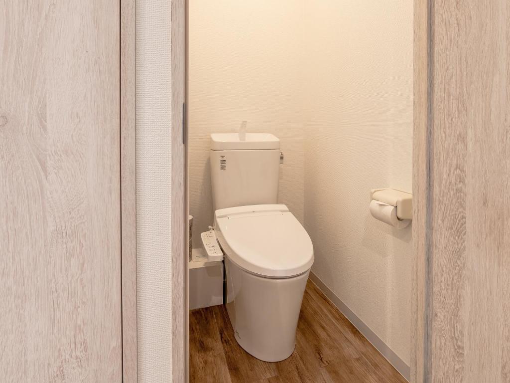 Koupelna v ubytování HOTEL R9 The Yard Kamisu