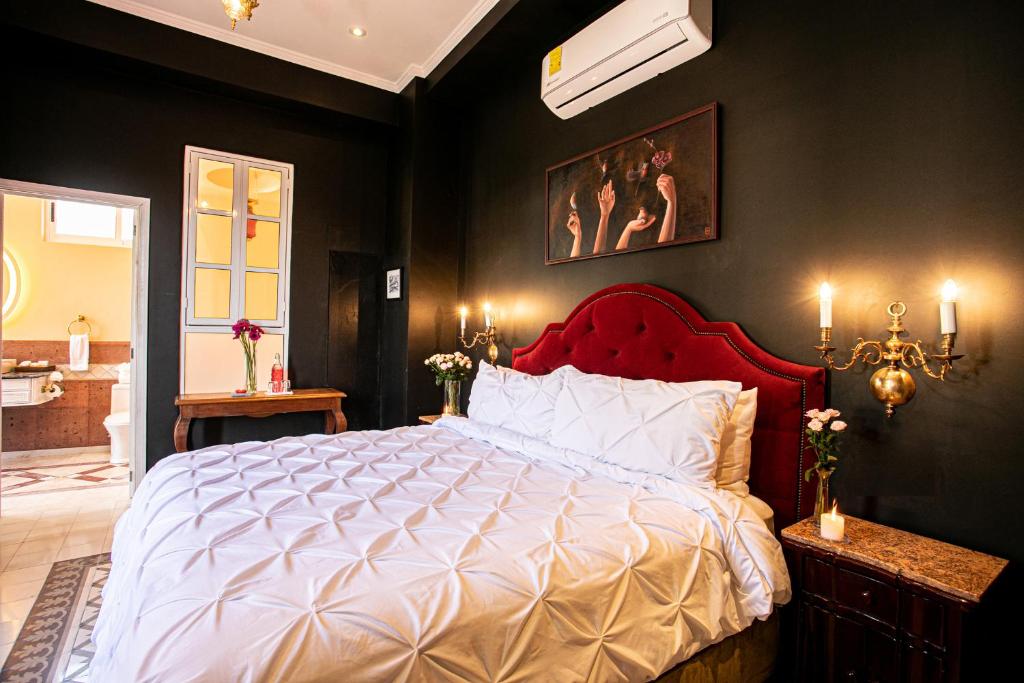 Postel nebo postele na pokoji v ubytování Hotel Boutique Rivera Del Rio