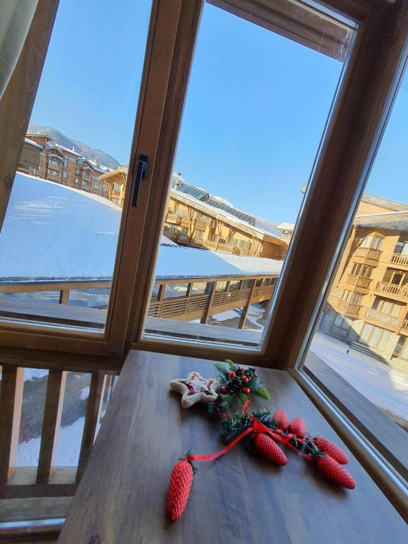 Balkón nebo terasa v ubytování Rustic Spa at Pirin Golf
