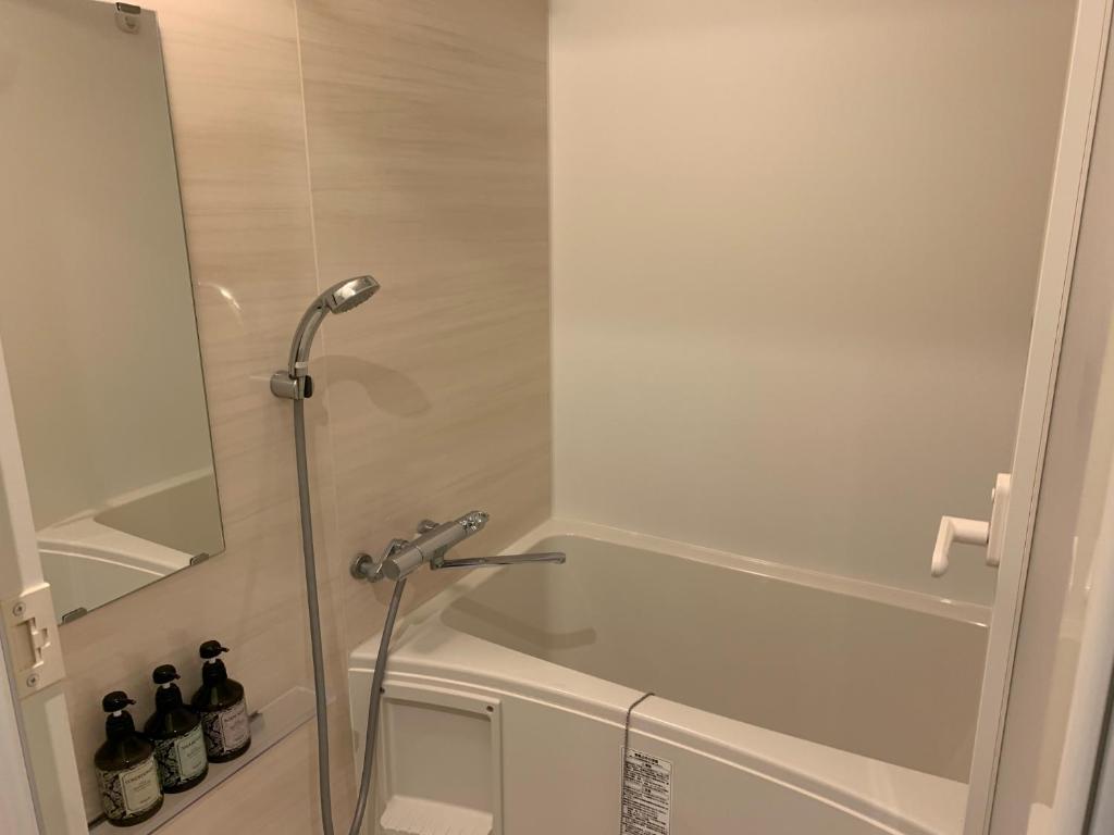 Koupelna v ubytování Clean Hotels in Higashimachi