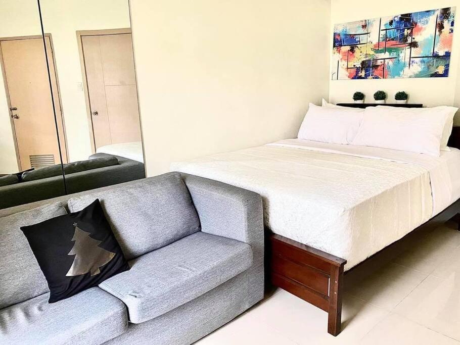 Posezení v ubytování Field Residences