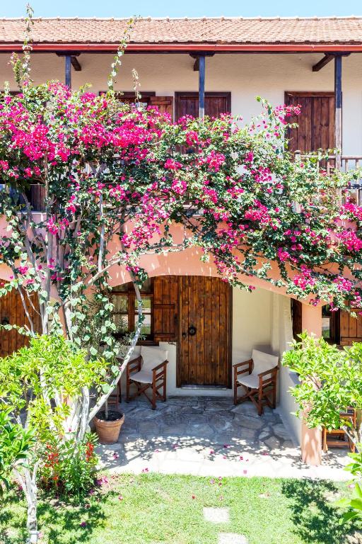 Zahrada ubytování Rigas Hotel Skopelos