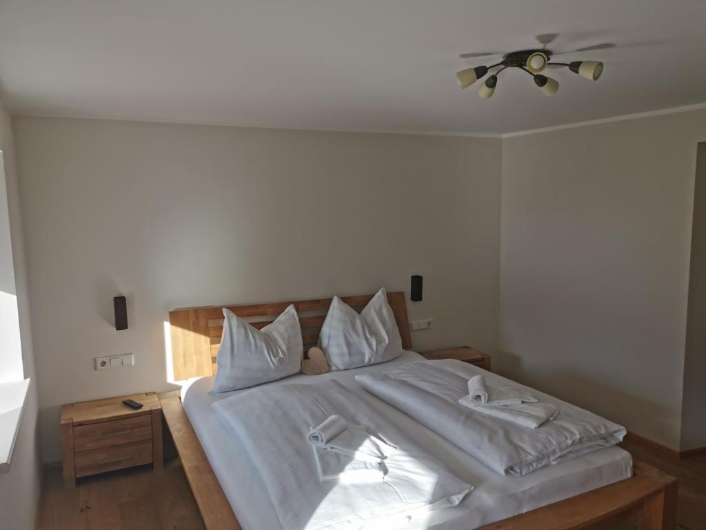 Posteľ alebo postele v izbe v ubytovaní Premium Appartements Di Bora