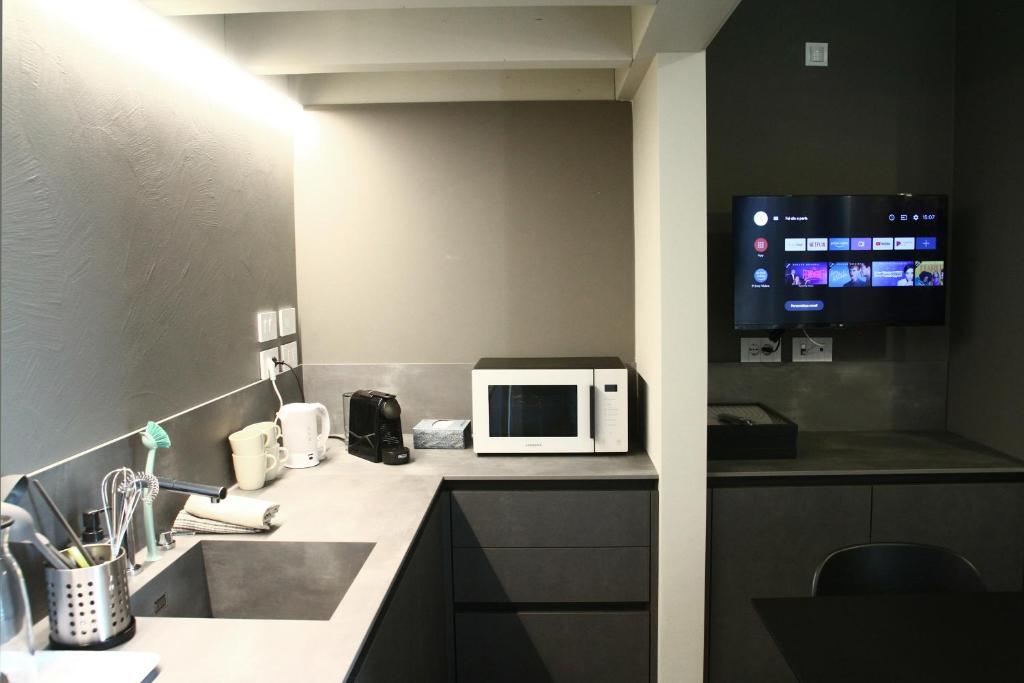 A kitchen or kitchenette at Dimore al Te