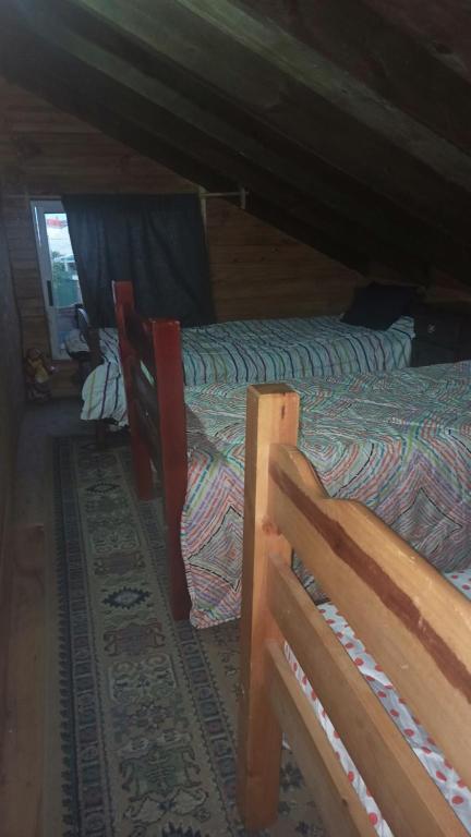 Postel nebo postele na pokoji v ubytování Bunker Hostel