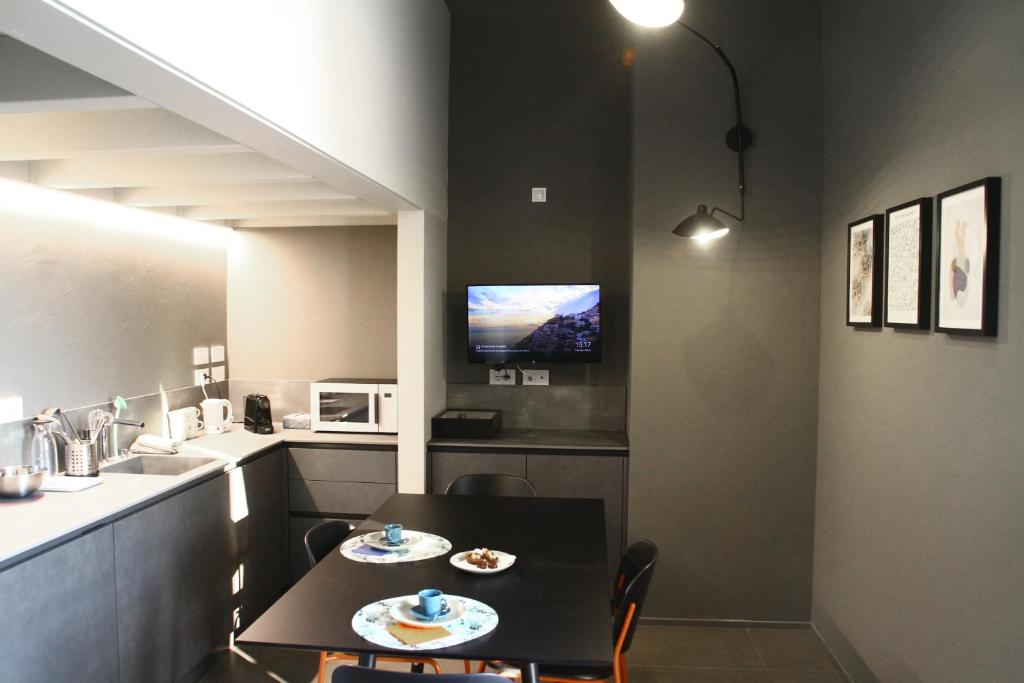 A kitchen or kitchenette at Dimore al Te