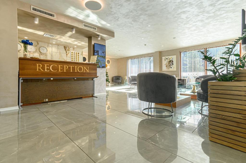 Vstupní hala nebo recepce v ubytování Spa Hotel Orbita