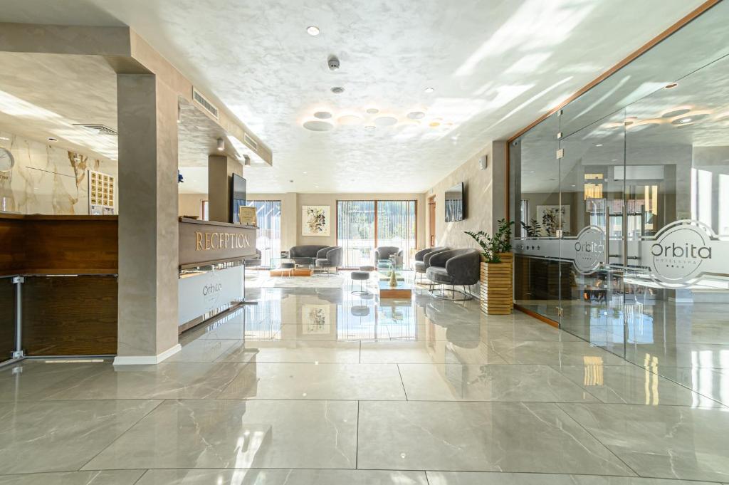 Posezení v ubytování Spa Hotel Orbita