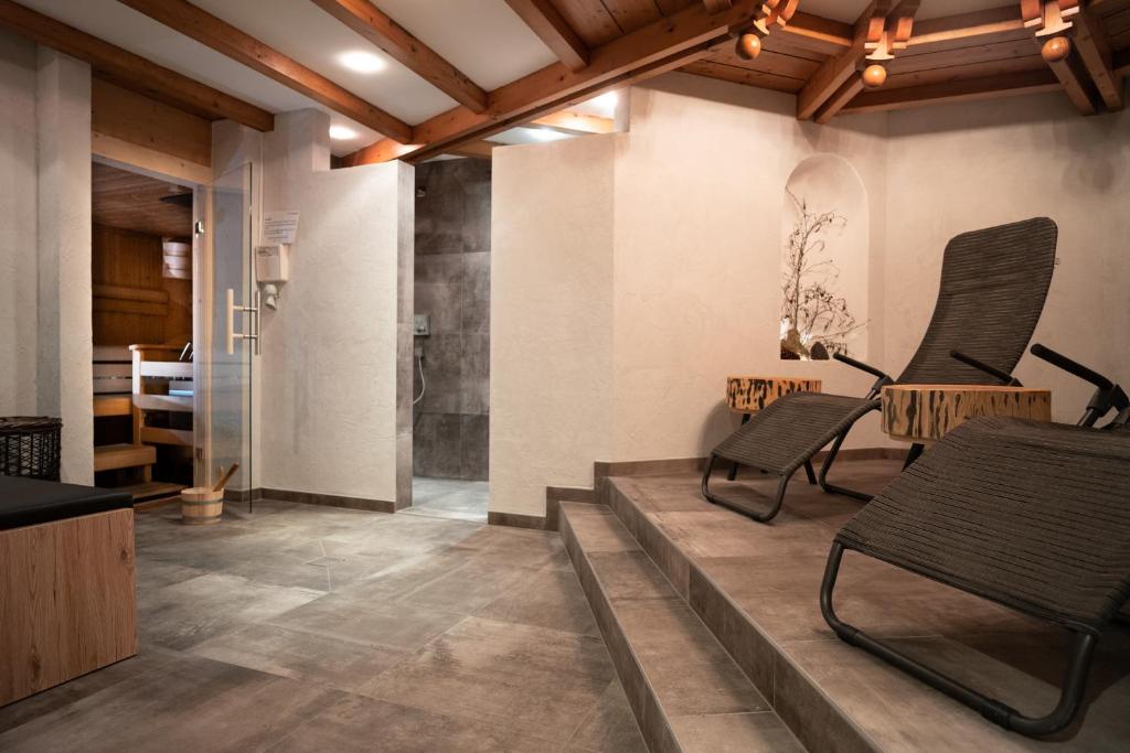 Posezení v ubytování Landhaus Lodges Kaprun by we rent