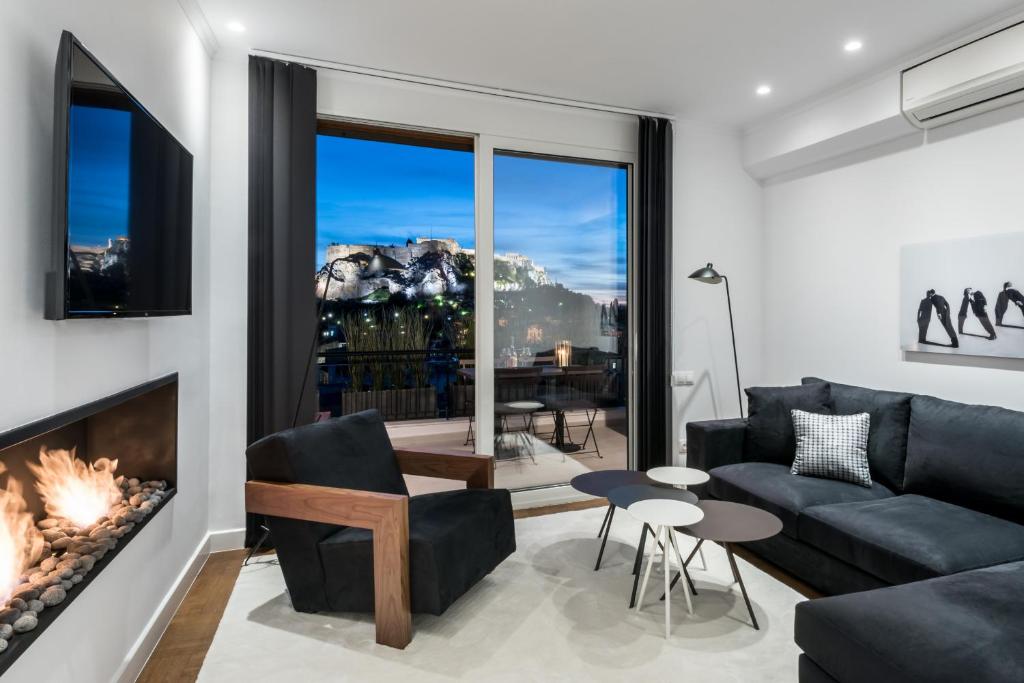 Executive 2 bdr Suite in Plaka - Acropolis view