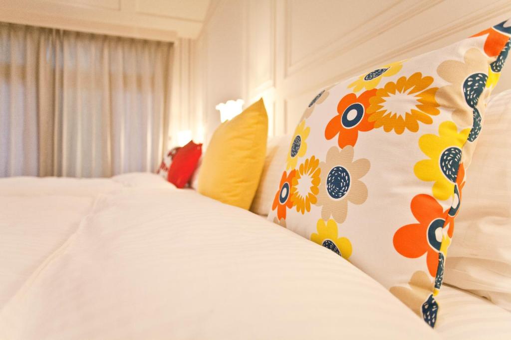 Voodi või voodid majutusasutuse Li Wu Zuo Cun B&B toas