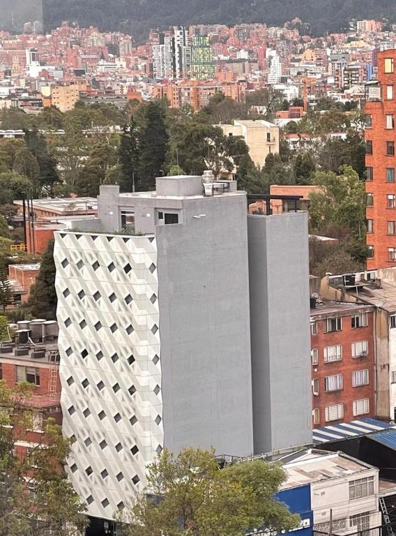 Nespecifikovaný výhled na destinaci Bogotá nebo výhled na město při pohledu z hotelu