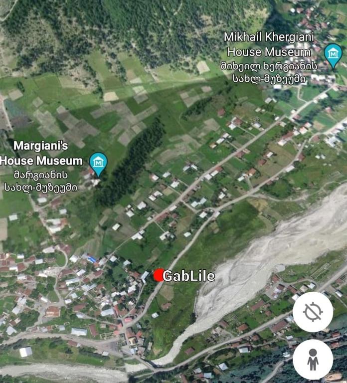 Příroda nedaleko vily