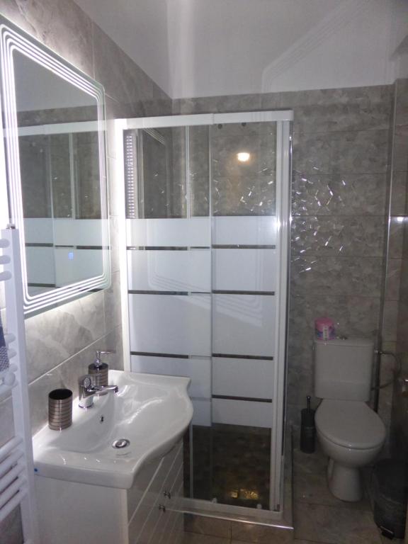 Koupelna v ubytování DREAM HOME