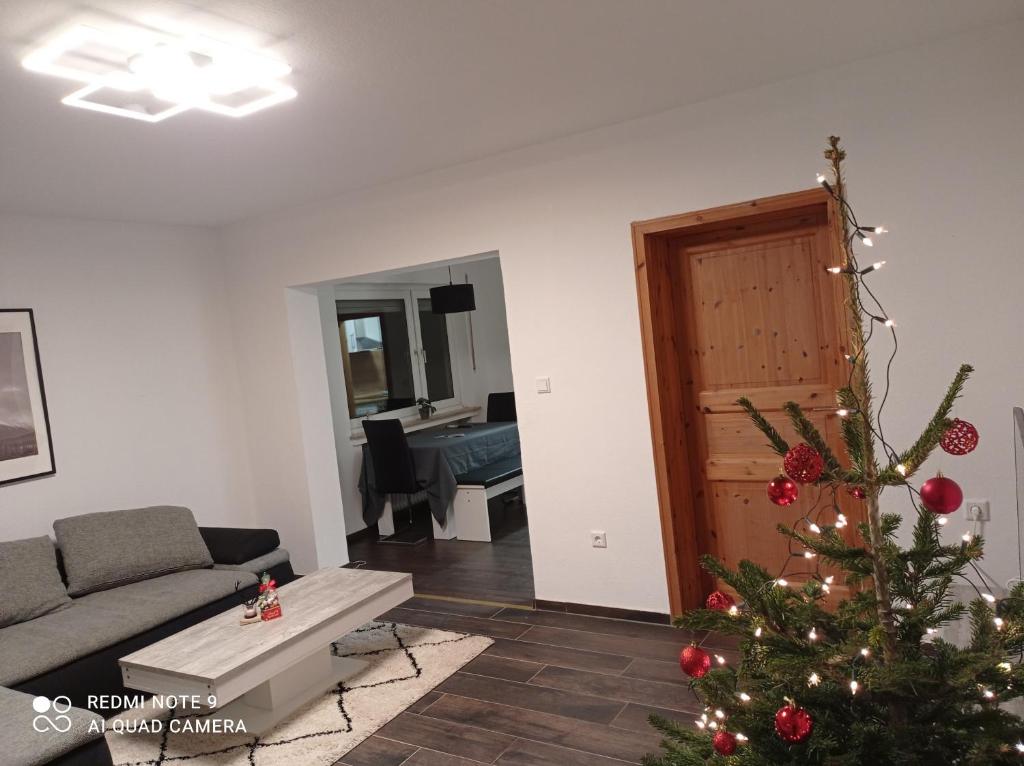 Posezení v ubytování FeWo An der Elpe zwischen Winterberg und Fort Fun