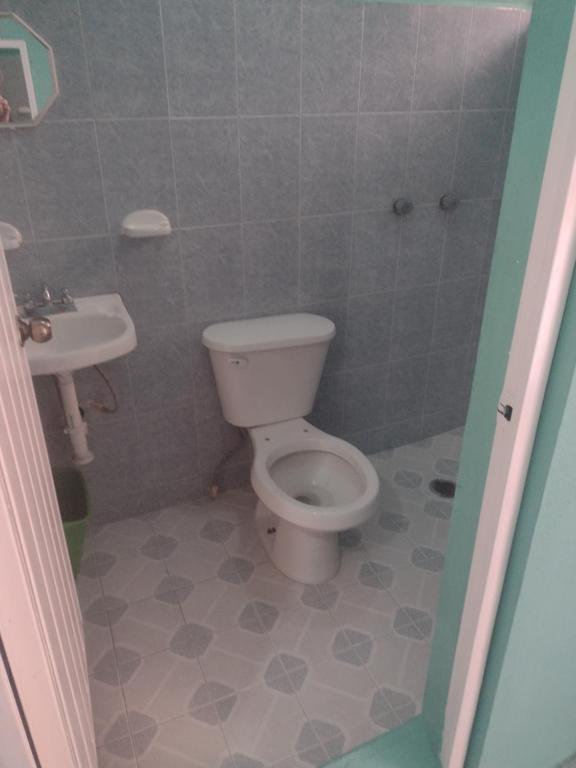 Un baño de Hostal Eclipse Oaxaca
