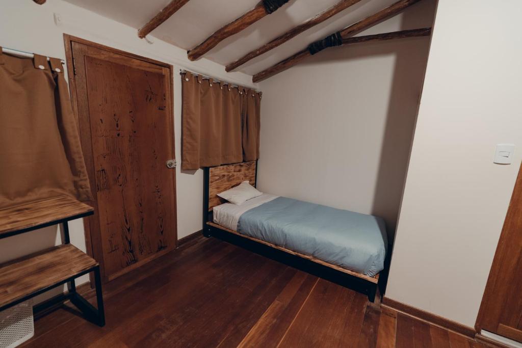 Postel nebo postele na pokoji v ubytování Hommam