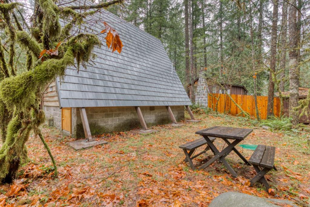 Zahrada ubytování Chalet Shangri-La