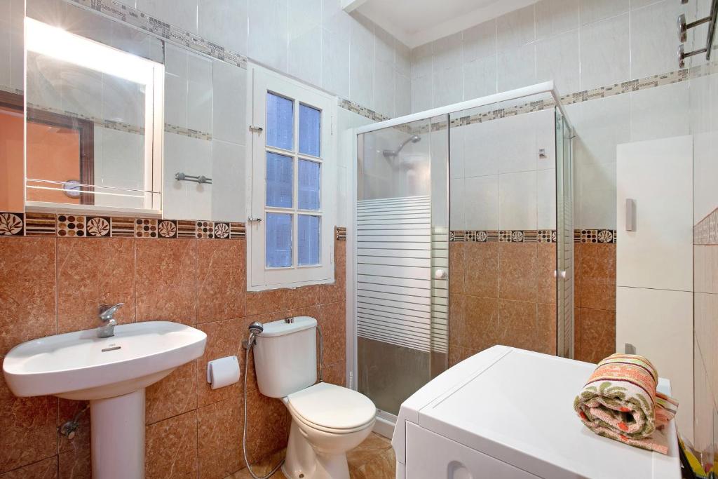 Koupelna v ubytování Casa Marrero Abajo