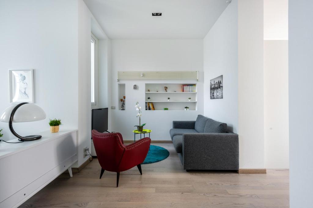 Część wypoczynkowa w obiekcie Loft Moderno in Dateo
