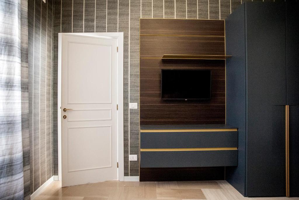 TV a/nebo společenská místnost v ubytování KASA LUPUS B&B