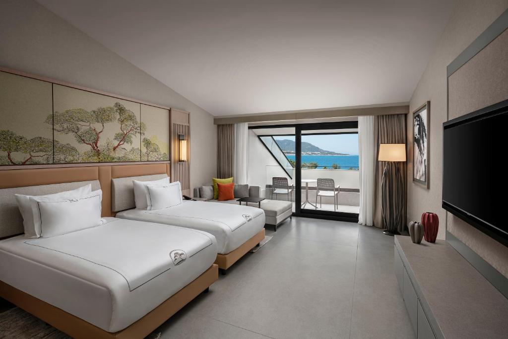 NG Phaselis Bay - Deluxe Family Room Einzigartige Meerblick