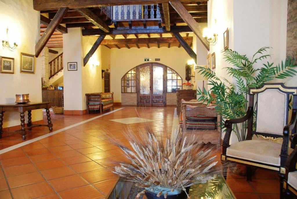 Posezení v ubytování Hotel Bodega La Venta