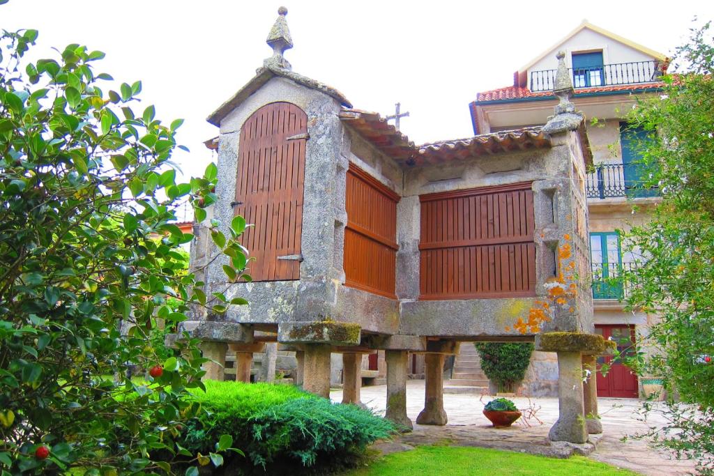 Zahrada ubytování Casa Roque