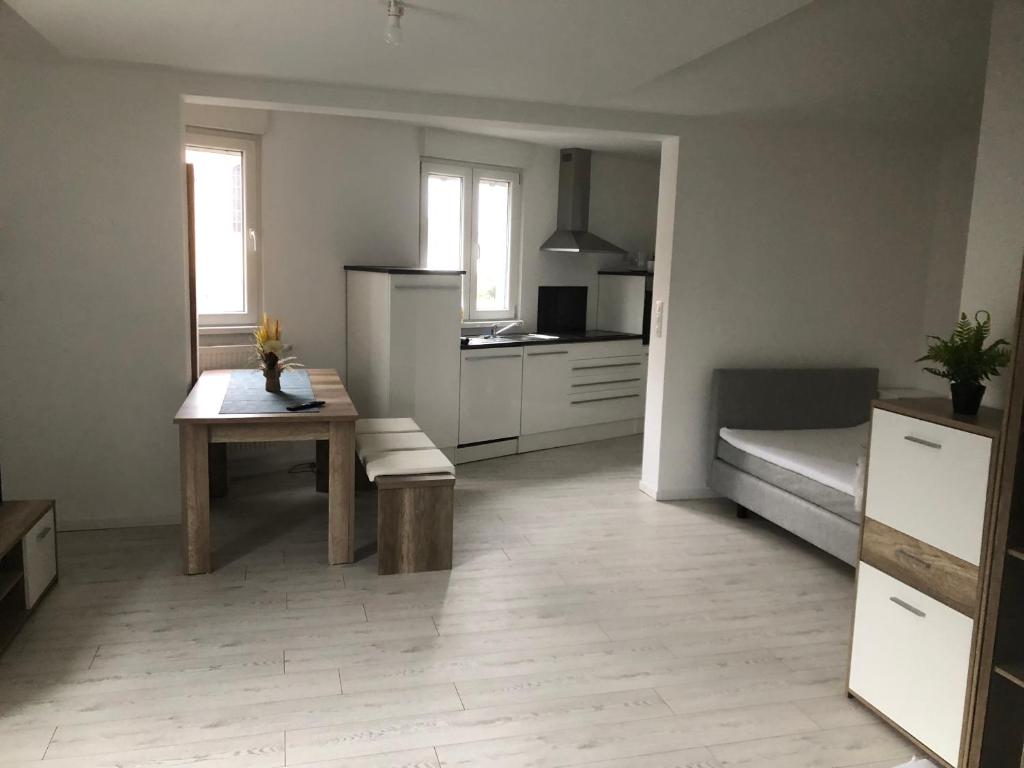 Kuchyň nebo kuchyňský kout v ubytování Appartement Willa chez willi
