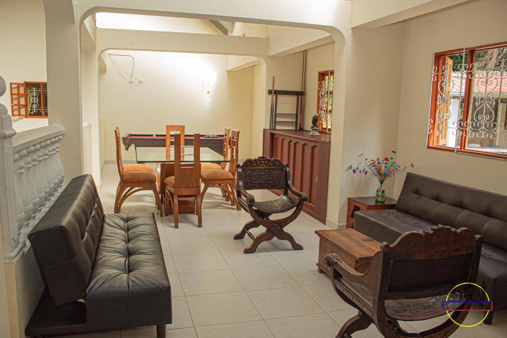 Posezení v ubytování Hotel Finca Londres