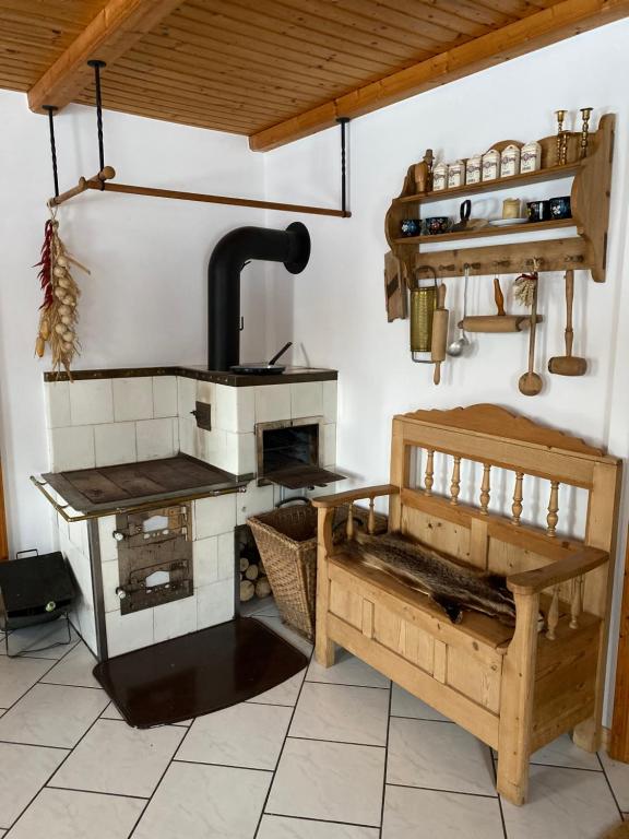 Cucina o angolo cottura di Chata Karel