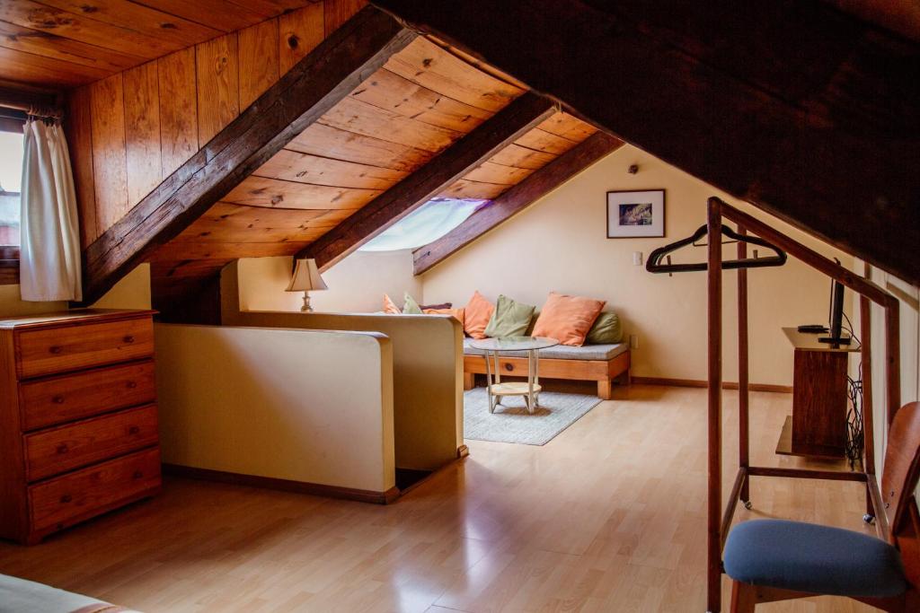 Posezení v ubytování Kukurutz Residencia