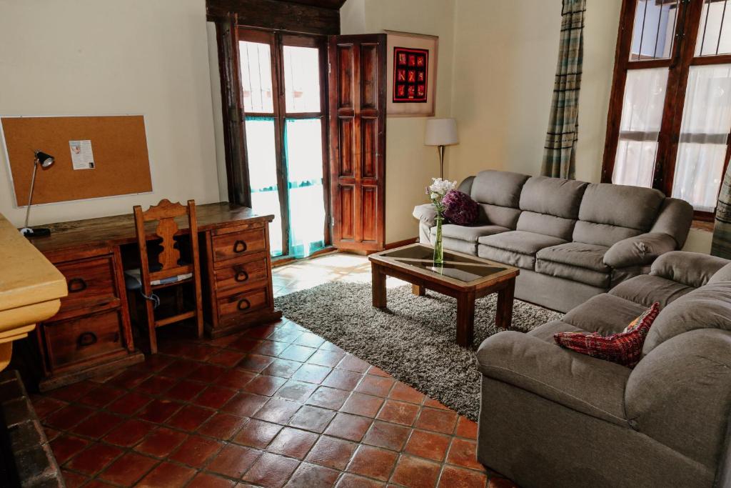 Posezení v ubytování Kukurutz Residencia