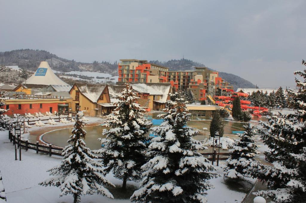 Fotografia z galérie ubytovania Bešeňová Gino Paradise Apartments with Aquapark v Bešeňovej