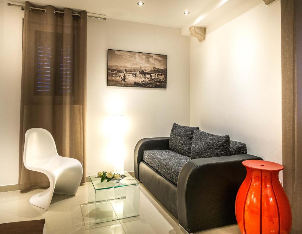 Posezení v ubytování Split Oasis Studio Apartments