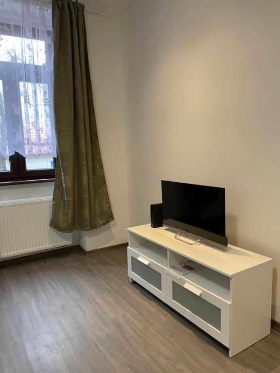 TV a/nebo společenská místnost v ubytování Apartmant T&T