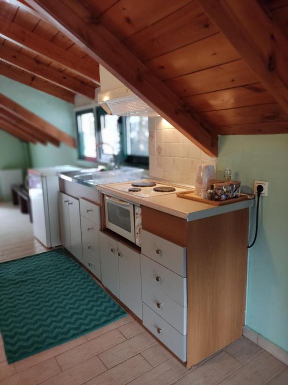 Kuchyňa alebo kuchynka v ubytovaní Kristi's Homes - "Beautiful Attic" in Dimitsana