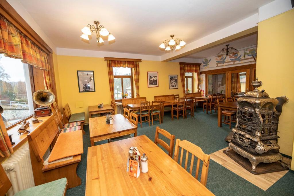 Restaurace v ubytování Penzion Adélka Janské Lázně